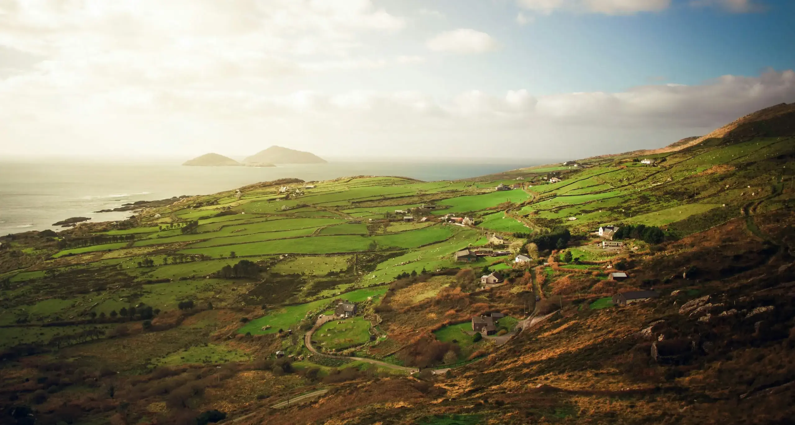 Scenic view of Ireland's countryside