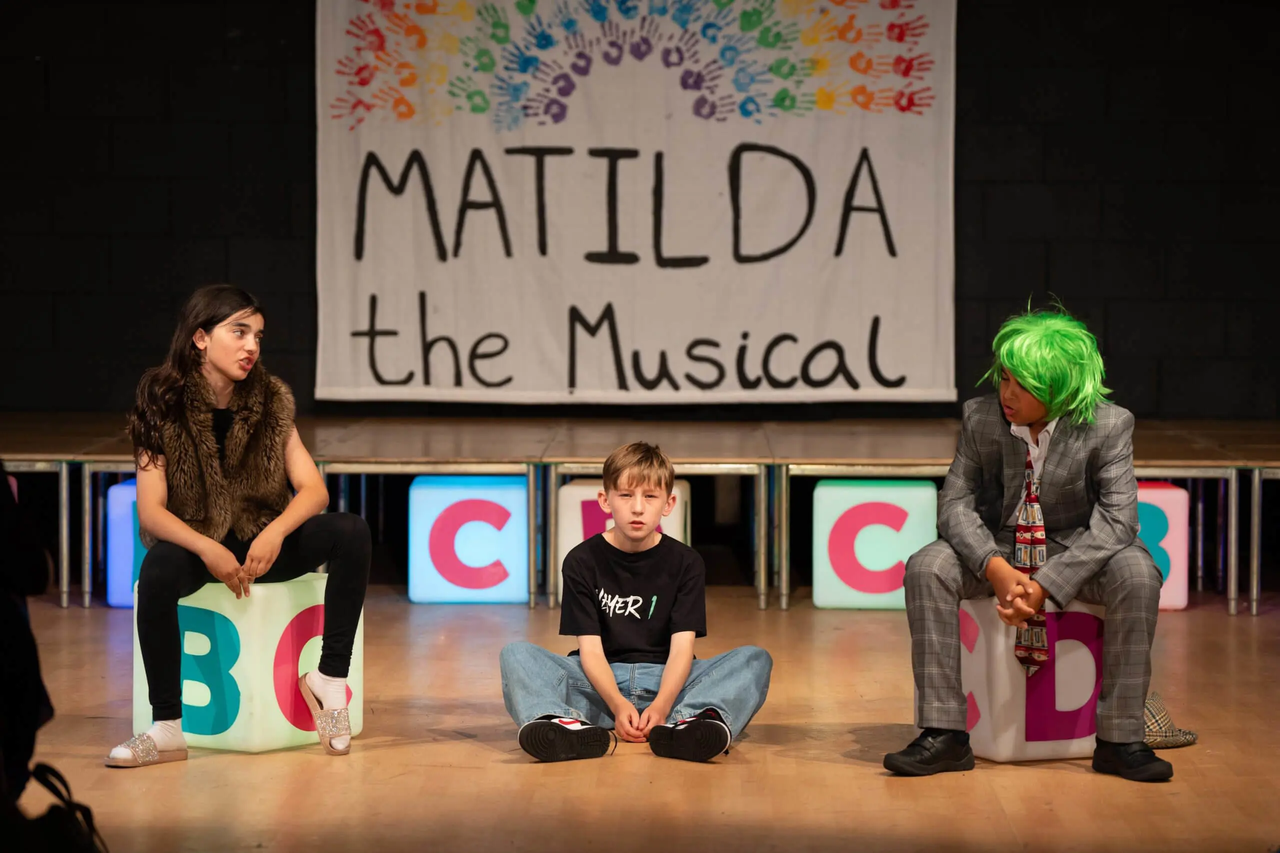 Year 6 Pupils perform Matilda: The Musical at Embley, a private school in Hampshire