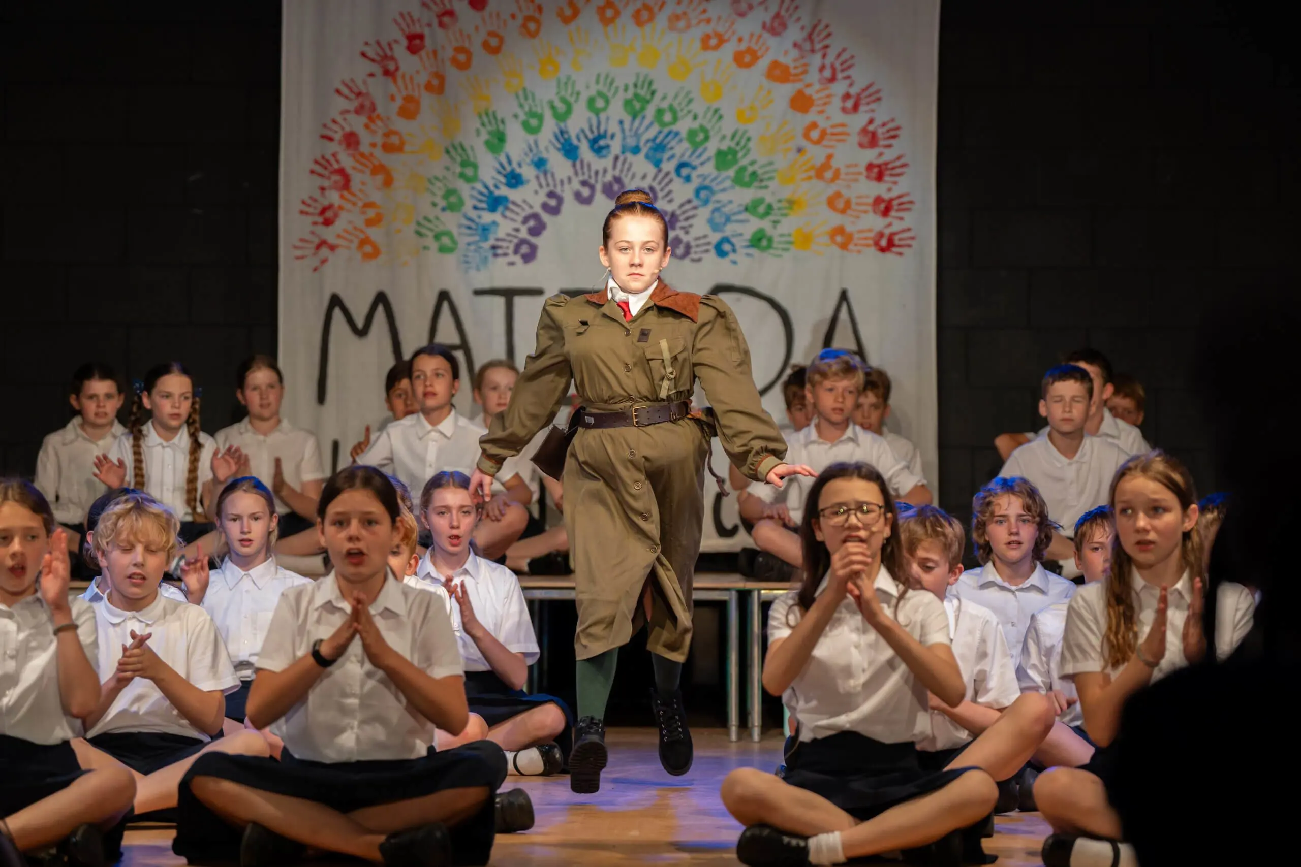 Year 6 Pupils perform Matilda: The Musical at Embley, a private school in Hampshire