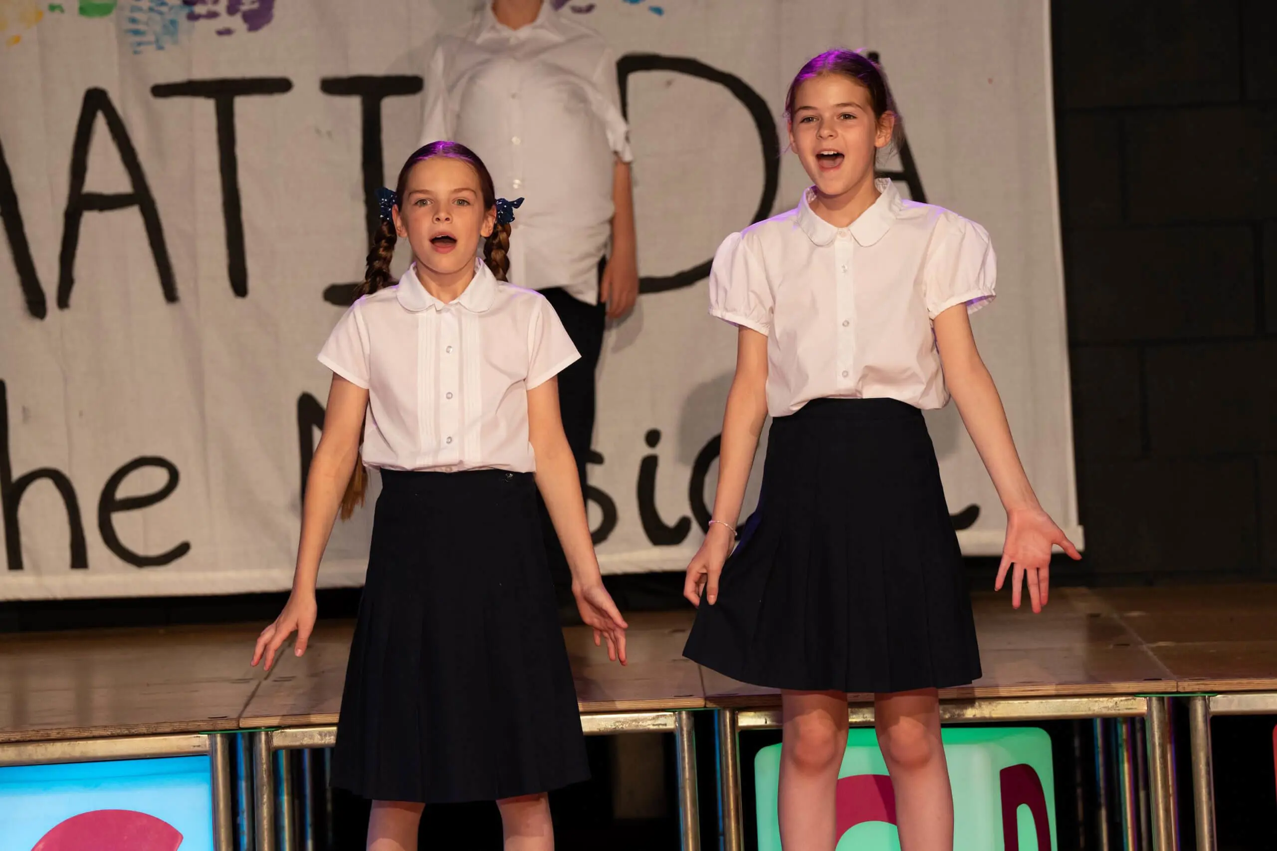 Year 6 Pupils perform Matilda: The Musical at Embley, a private school in Hampshire