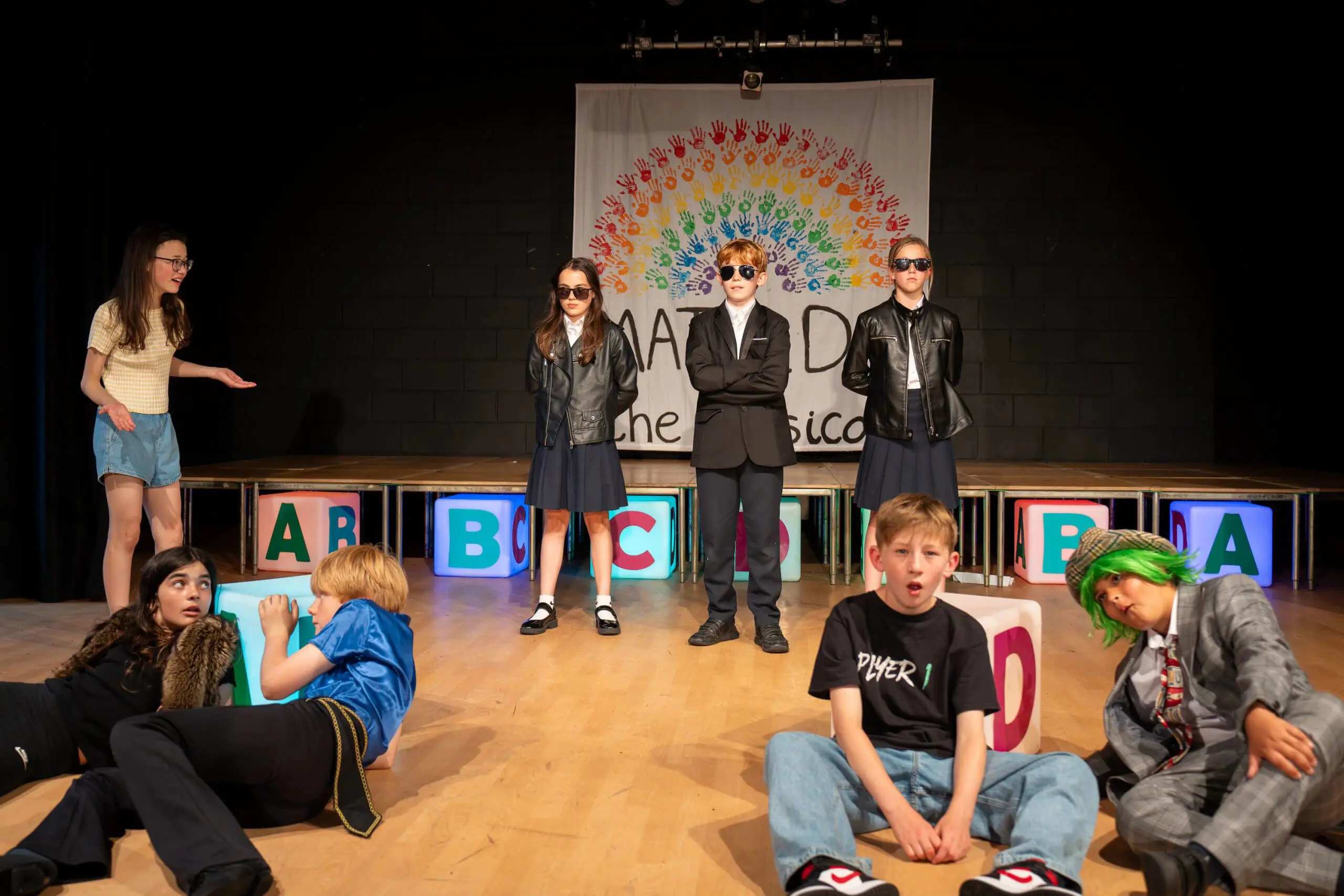 Year 6 Pupils perform Matilda: The Musical at Embley, a private school in Hampshire