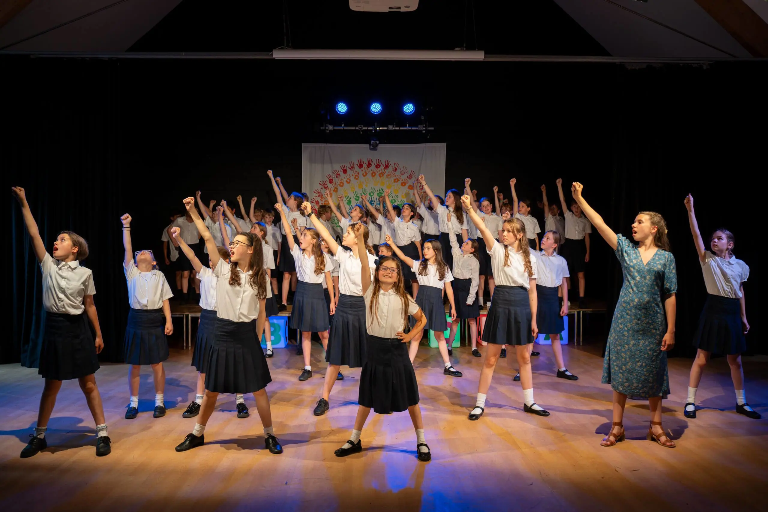 Year 6 Pupils perform Matilda: The Musical at Embley, a private school in Hampshire