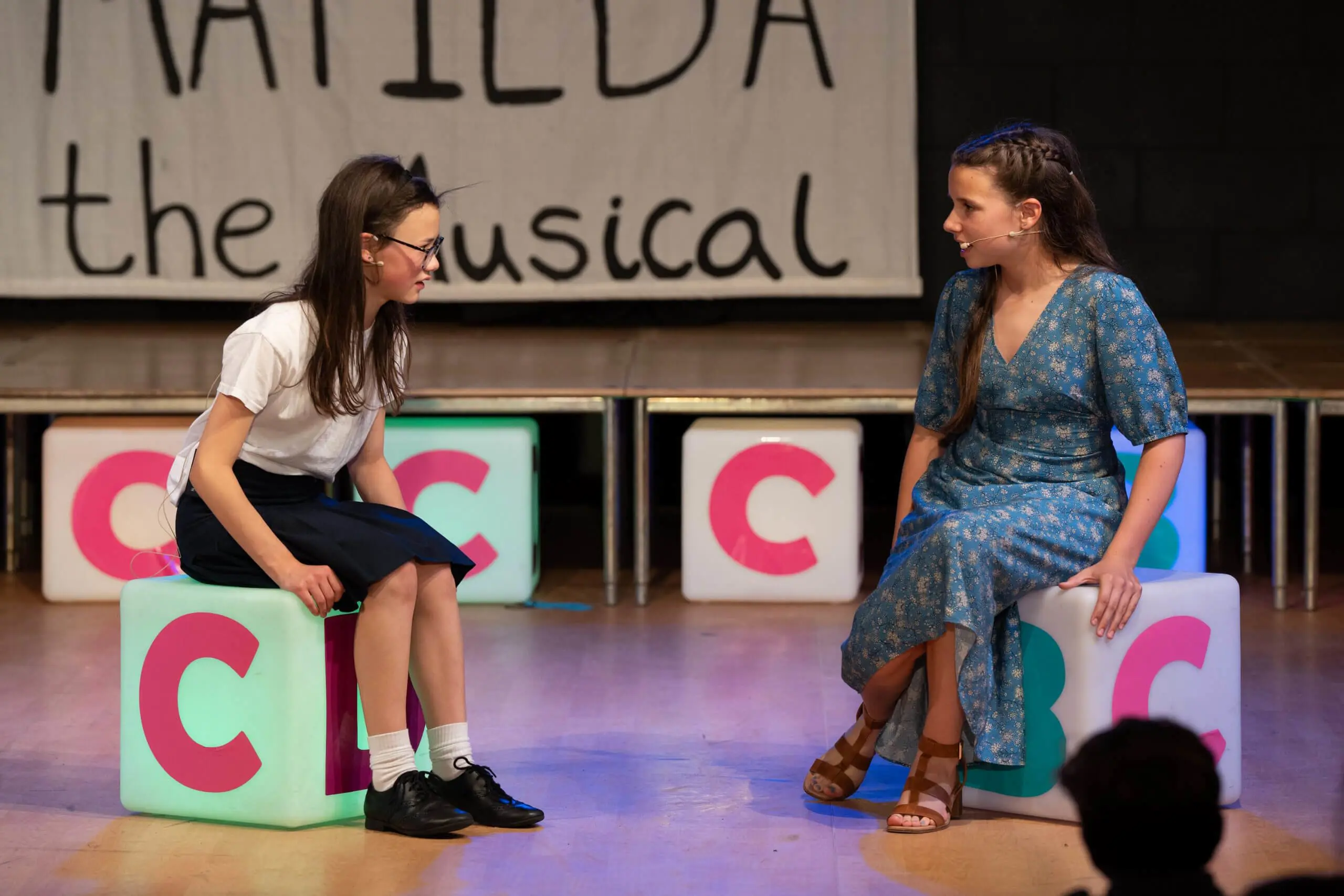 Year 6 Pupils perform Matilda: The Musical at Embley, a private school in Hampshire